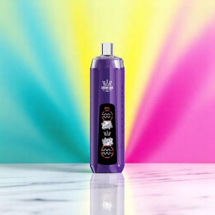 Al Fakher 8000 Crystal Dual  Grape  vapemvps