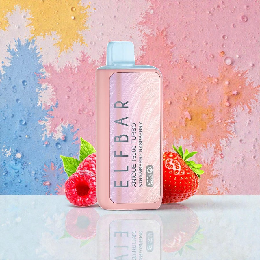 Elfbar Xnique Turbo 15000 - Strawberry Raspberry vapemvps Elfbar Xnique Turbo 15000 - Strawberry Raspberry vapemvps