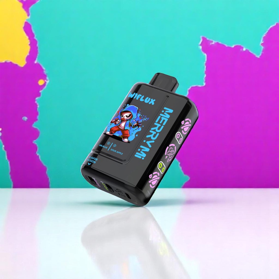MerryMi 24000 Wiflux – Mr. Blue & Sour Apple – vapemvps