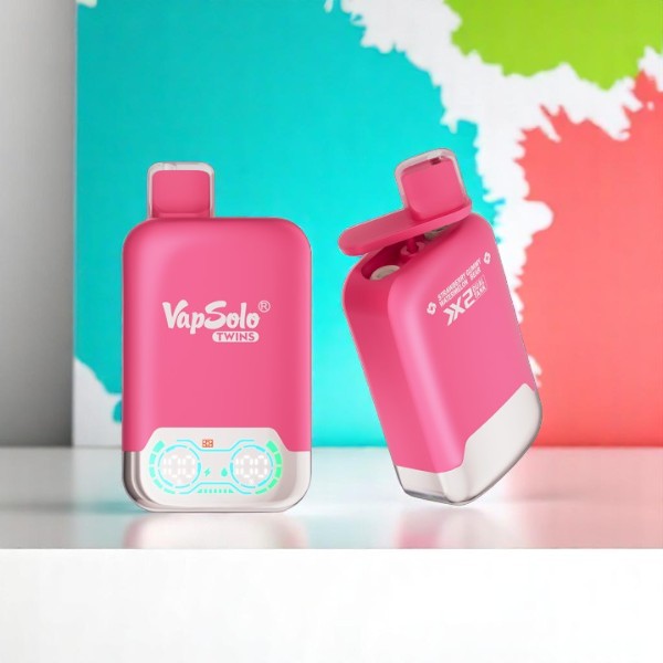 VapSolo 20000 Twins - Strawberry Watermelon & Gummy Beare vapemvps VapSolo 20000 Twins - Strawberry Watermelon & Gummy Beare vapemvps