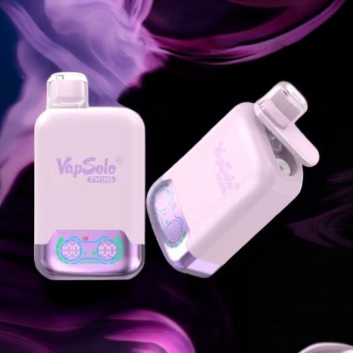 VapSolo 20000 Twins - Grape Ice & Strawberry Kiwi vapemvps VapSolo 20000 Twins - Grape Ice & Strawberry Kiwi vapemvps