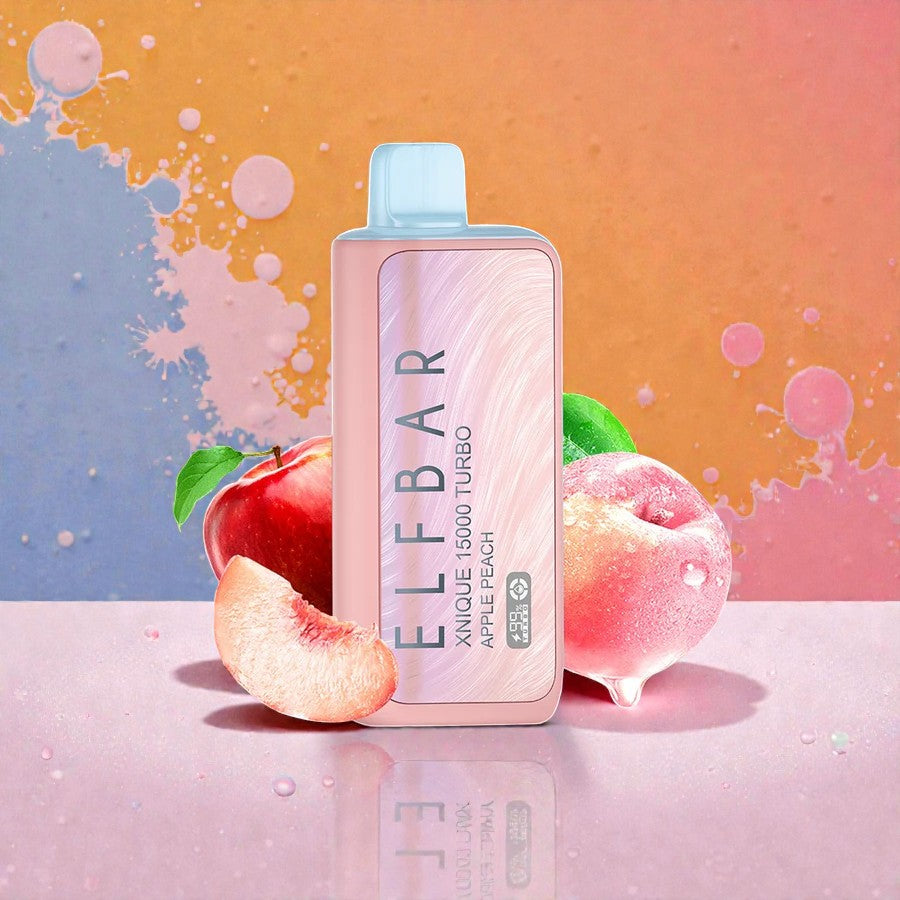 Elfbar Xnique Turbo 15000 - Jablko Broskev