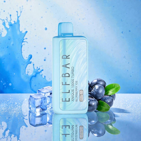 Elfbar Xnique Turbo 15000 - Borůvkový led