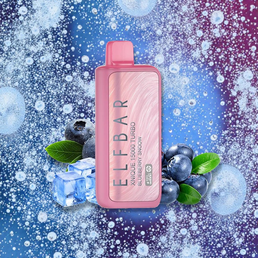 Elfbar Xnique Turbo 15000 - Borůvkový Snoow
