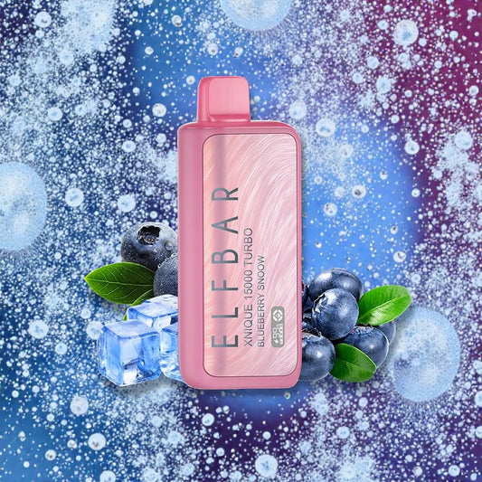 Elfbar Xnique Turbo 15000 - Borůvkový Snoow
