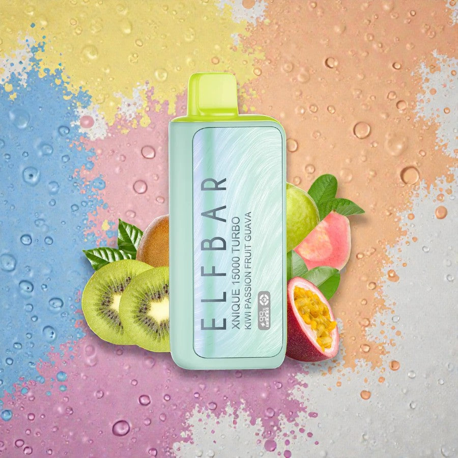 Elfbar Xnique Turbo 15000 - Kiwi Marakuja Guawa