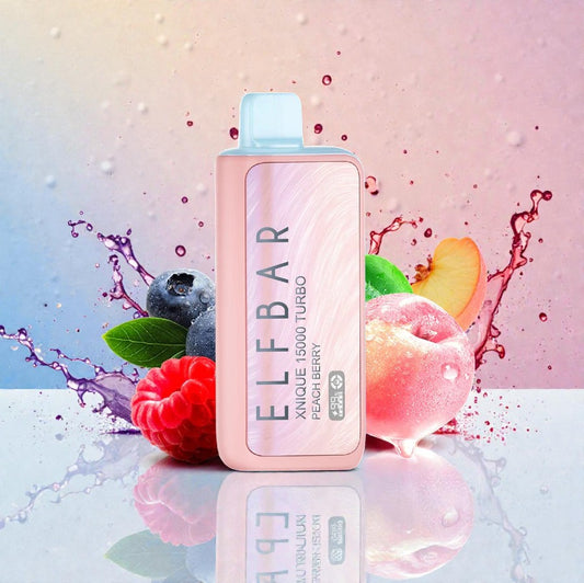 Elfbar Xnique Turbo 15000 - Broskev a bobule