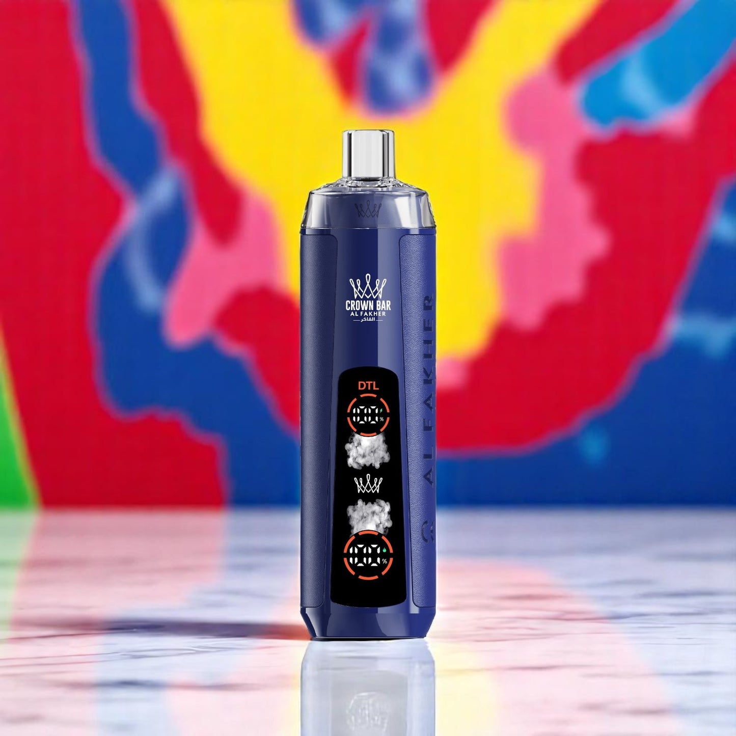 Al Fakher 8000 Crystal Dual – Blueberry Sour Raspberry